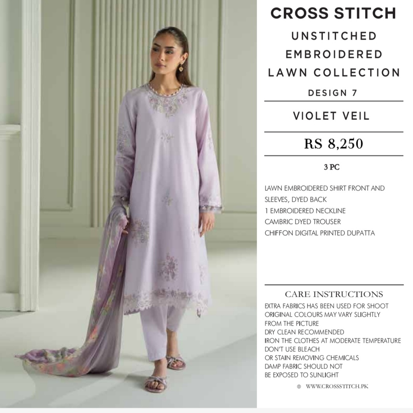 CROSS STITCH CHIKAN KARI 2025