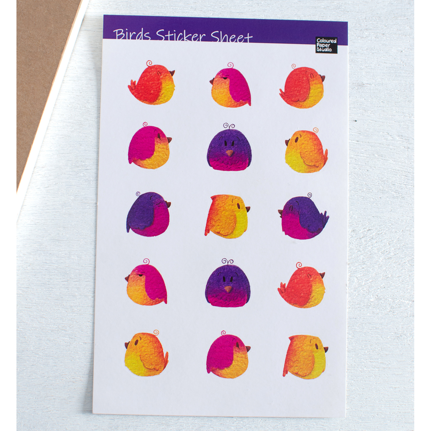 Sticker Sheet | Birds
