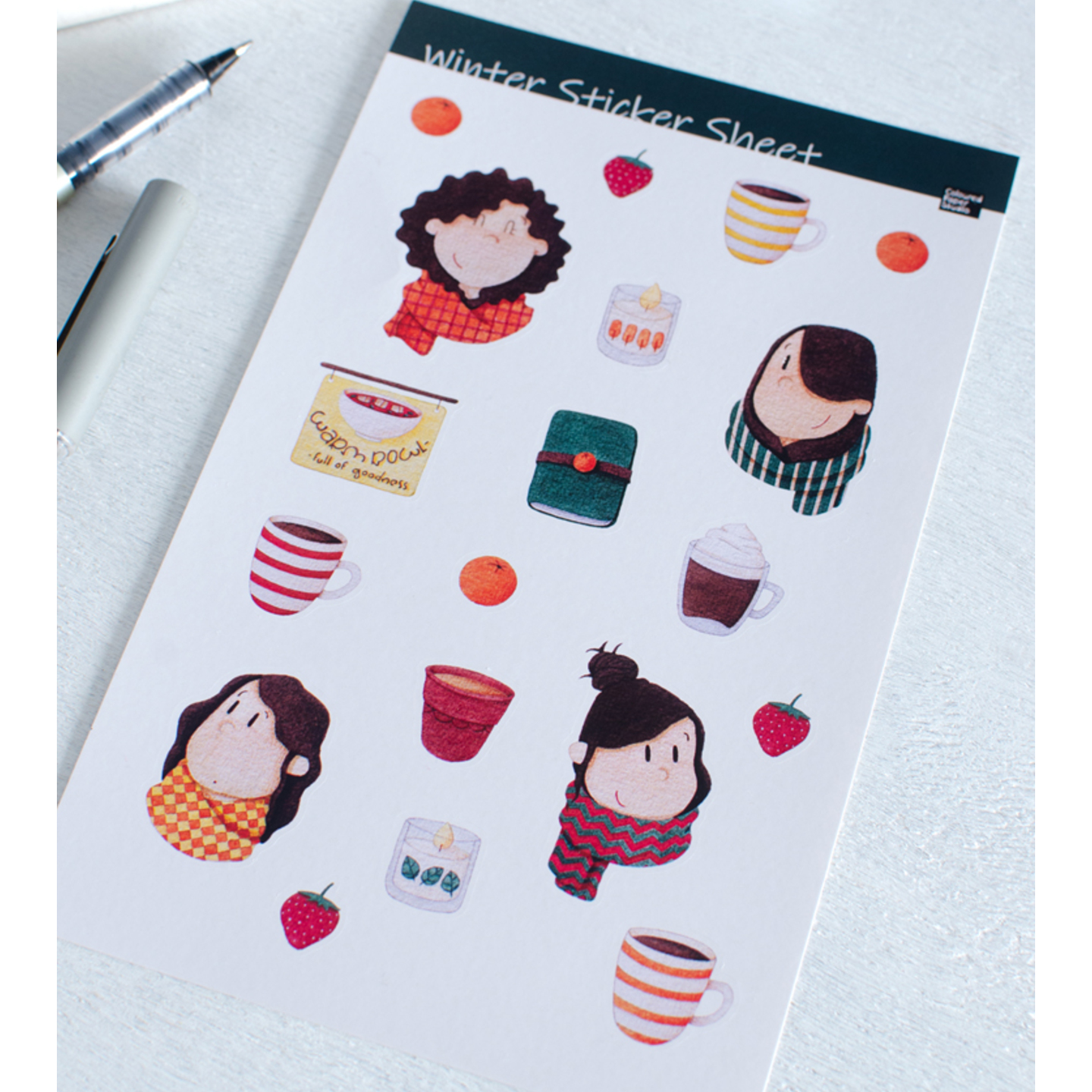Sticker Sheet  Winter