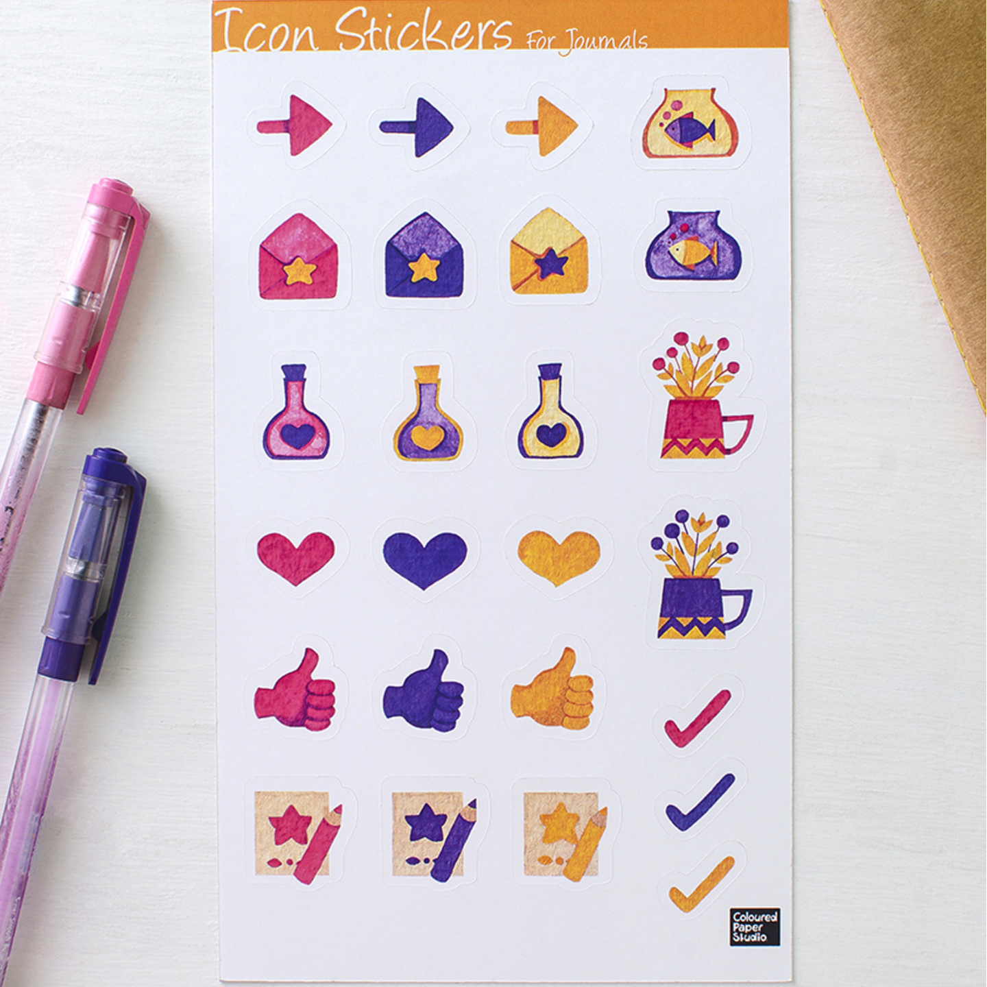 Stickers  Icon Sticker Sheet