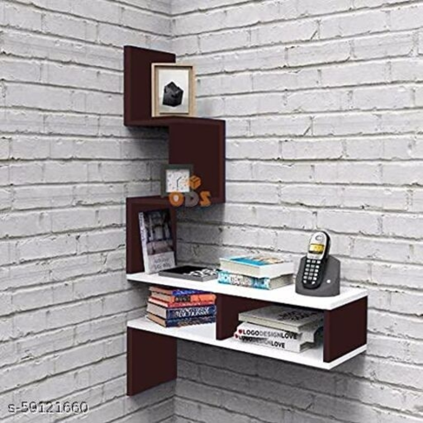 Long Corner Wall Shelf