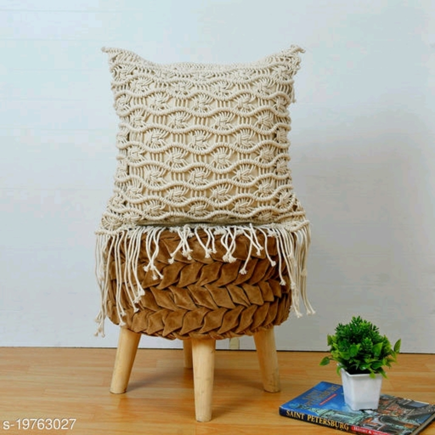 Macrame Cushion Cover 