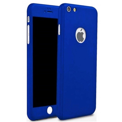 iPaky Premium 360 Cover for Apple Iphone 7 Blue