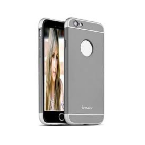 Ipaky  Apple iPhone 6 PLUS  6S PLUS Metallic Finish 3-in-1 Ultra-thin Slim Case Grey