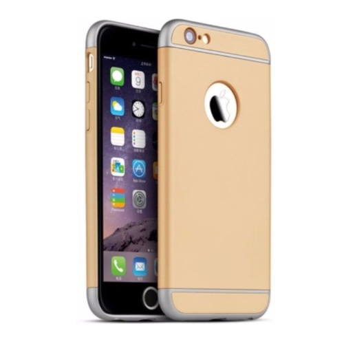 Ipaky  Apple iPhone 6 PLUS  6S PLUS Metallic Finish 3-in-1 Ultra-thin Slim Case Gold