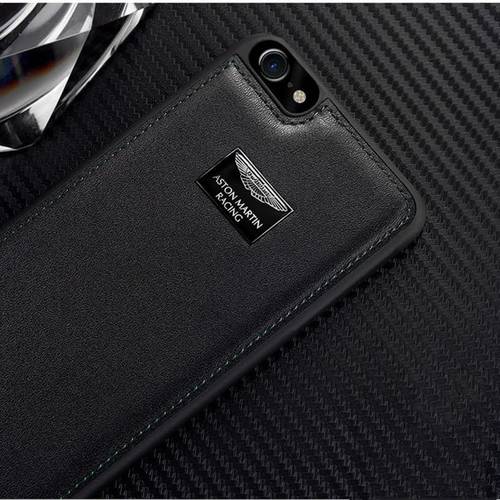 Aston Martin Racing  Apple iPhone 66s Official Hand-Stitched Leather Case Limited Edition Back Cover