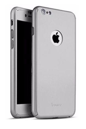 iPaky Premium 360 Cover for Apple Iphone 6 Plus 6s Plus Grey