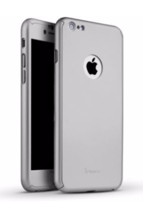 iPaky Front & Back Case for Apple iPhone 55sSE Grey
