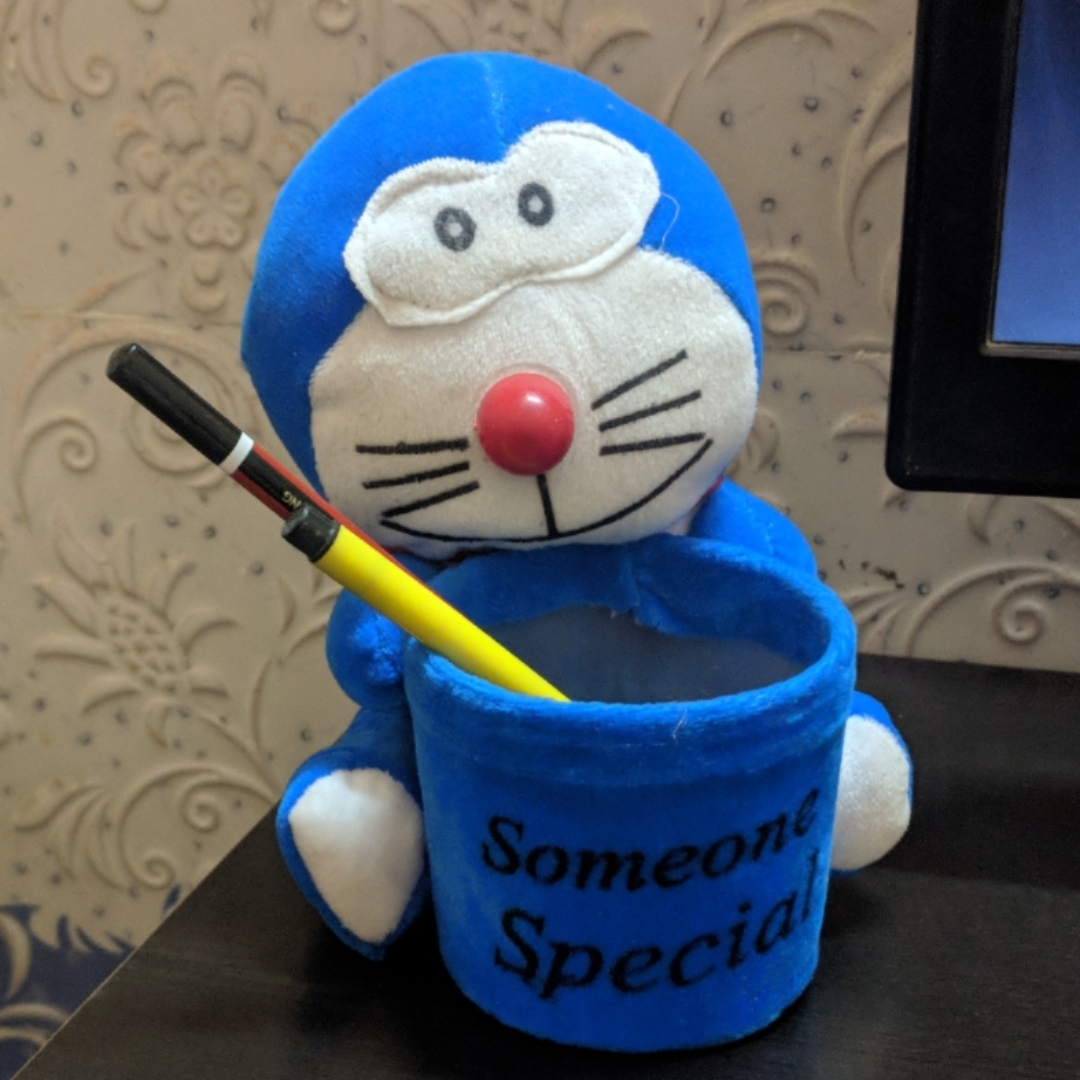 pen box teddy bear