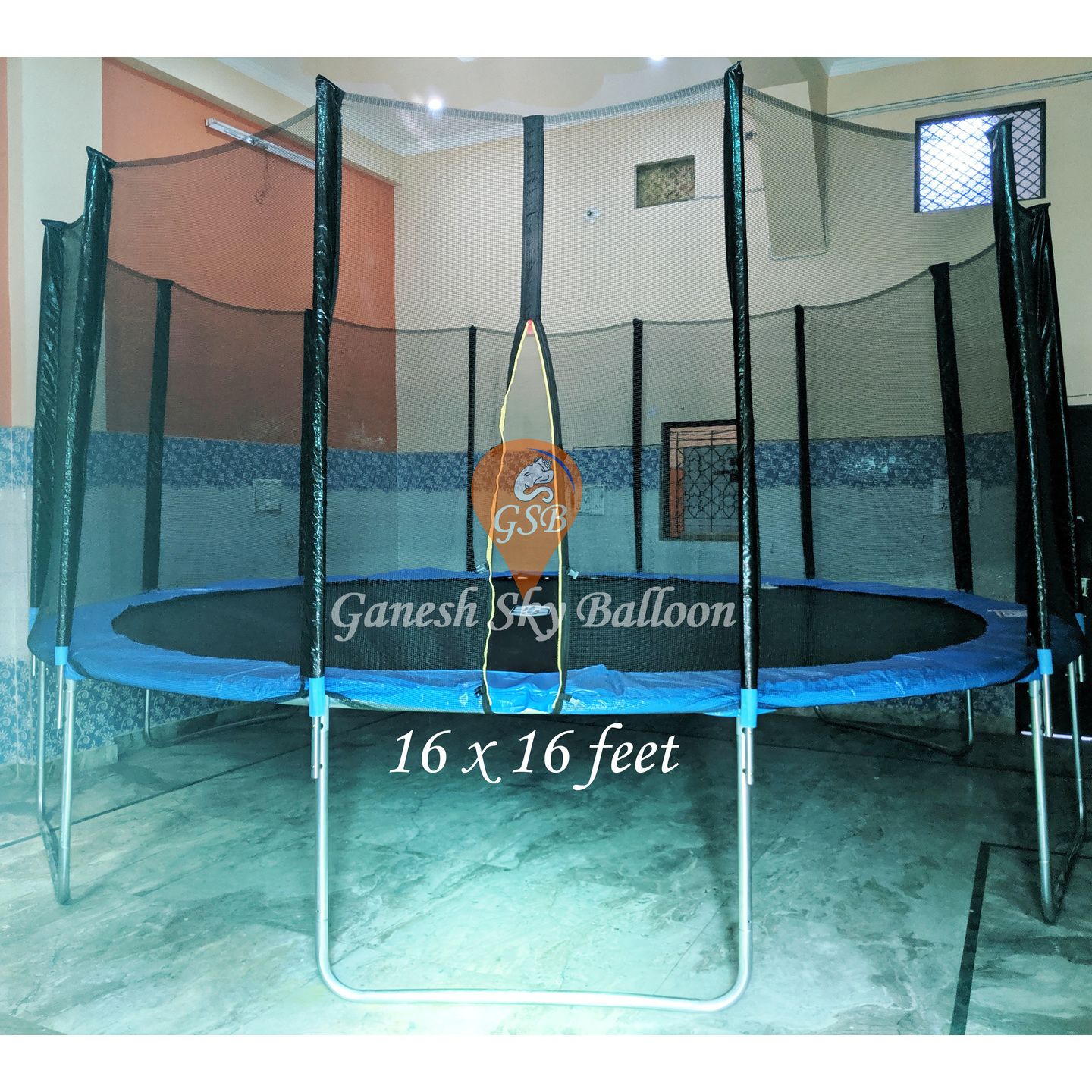 Trampoline Enclosure 16 x 16 feet