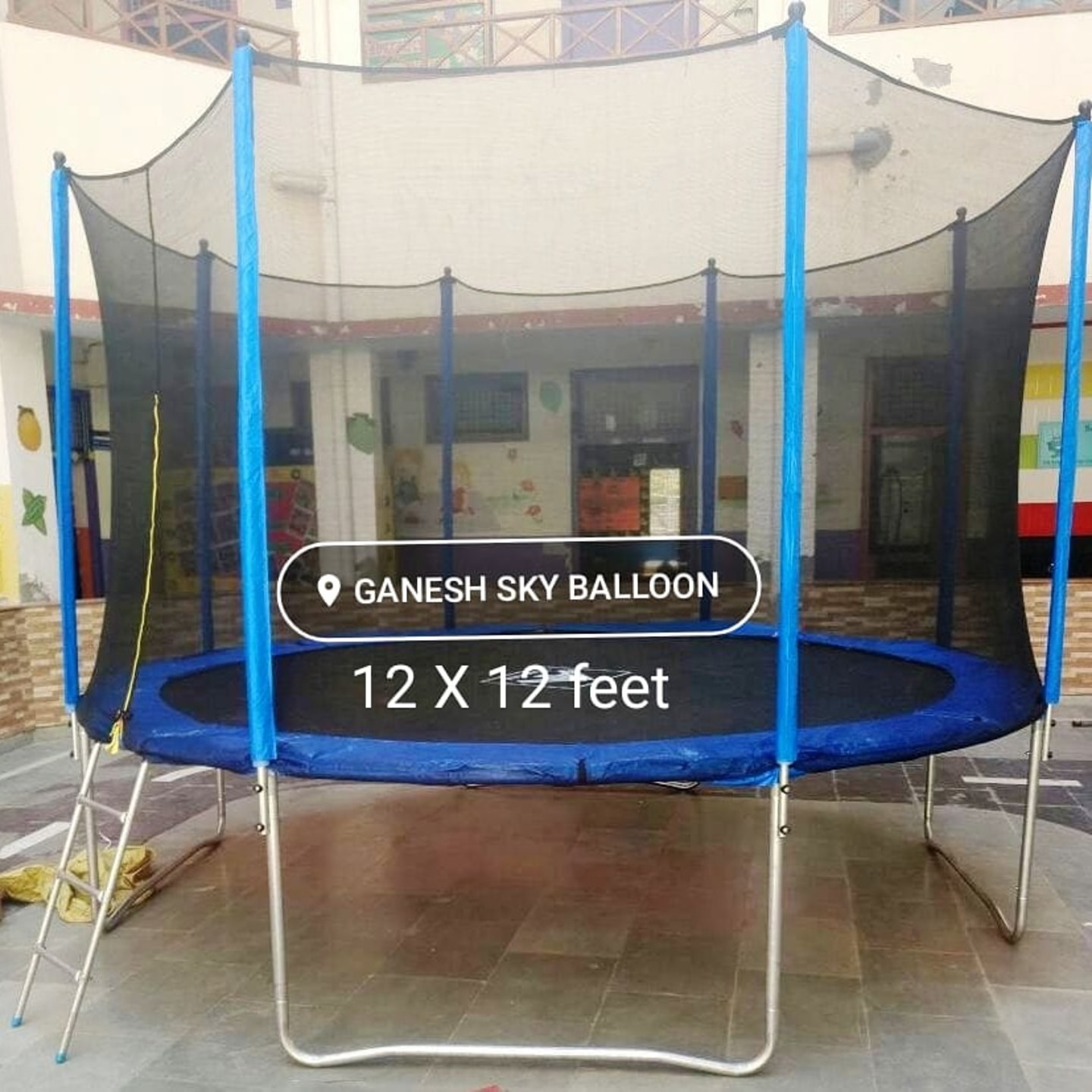 Kids Jumping Trampoline 12 x 12 feet