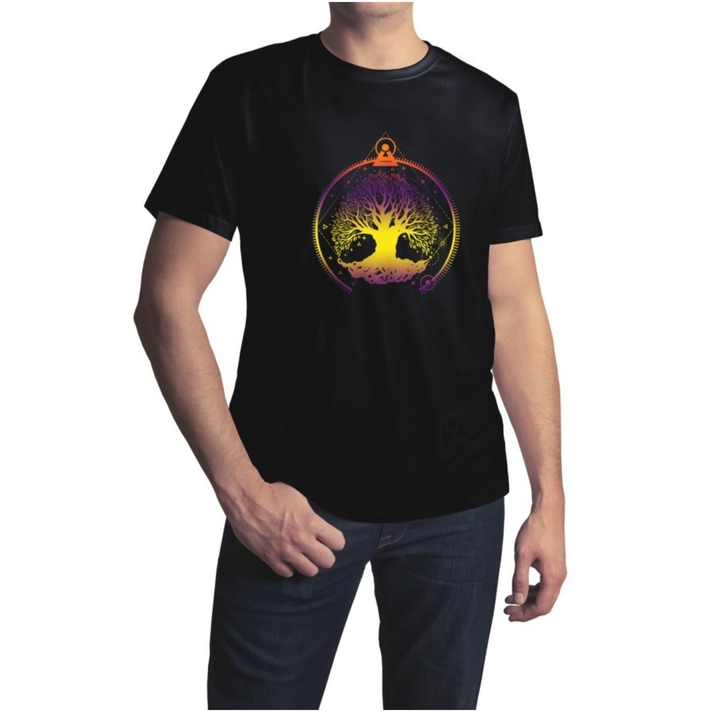 Tree of life Half Sleeve T-Shirt