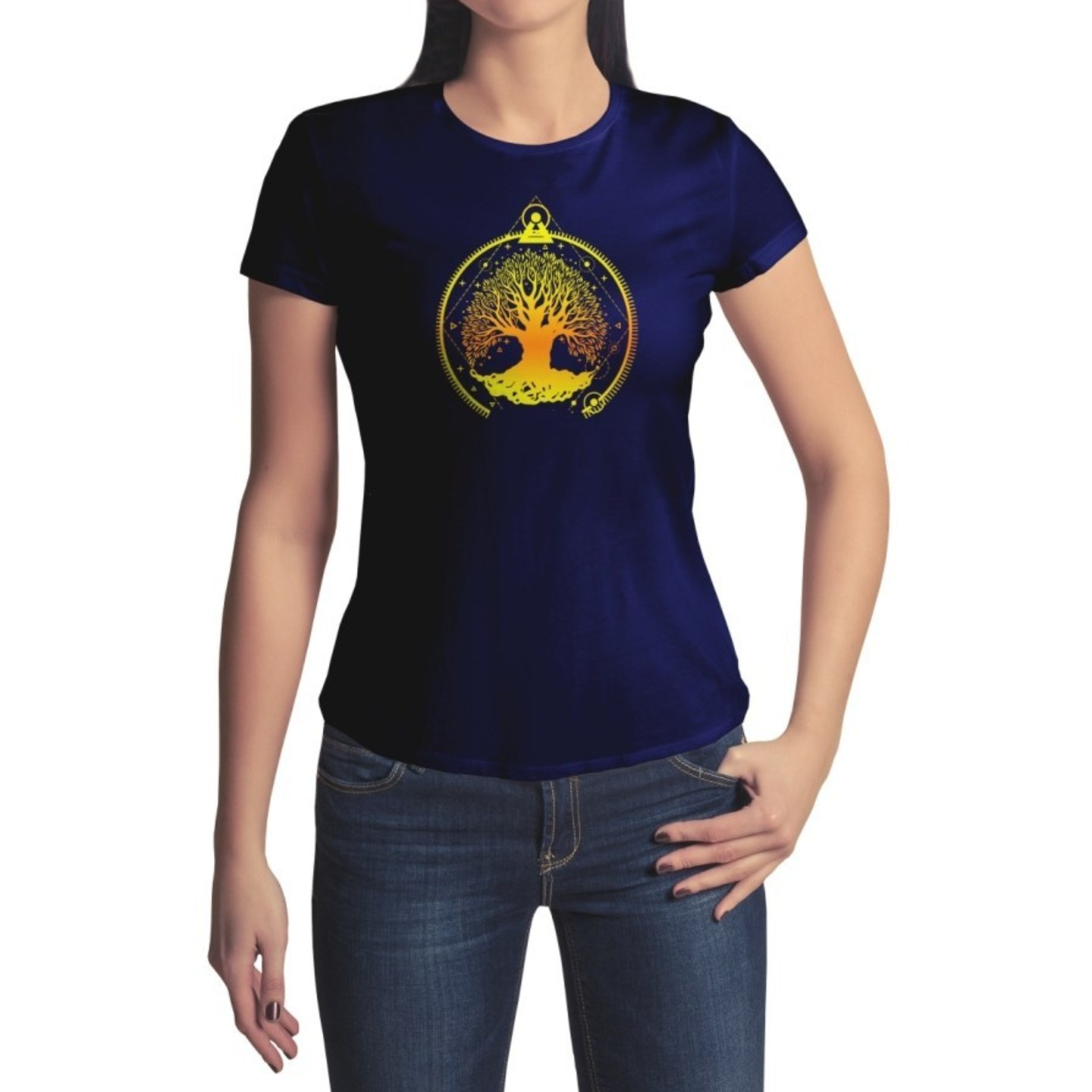 Tree of life Half Sleeve T-Shirt