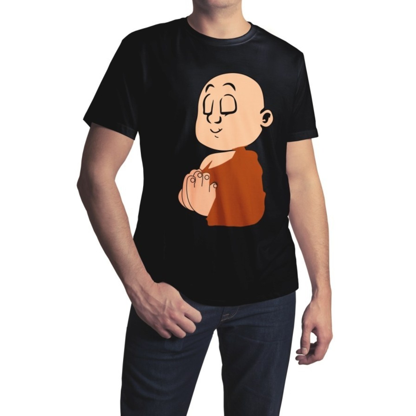 Budha Half Sleeve T-Shirt