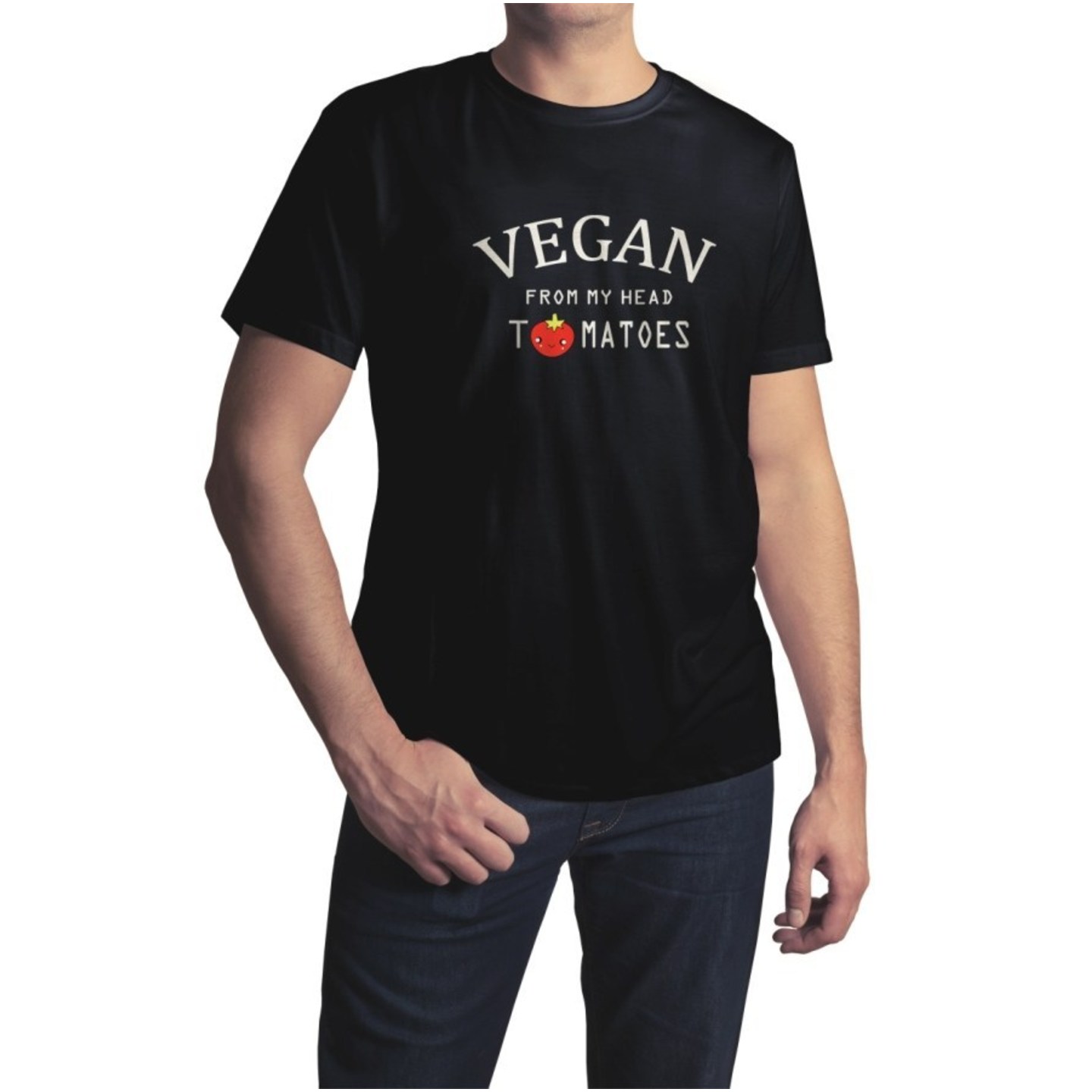 VEGAN Men Half Sleeve T-Shirt