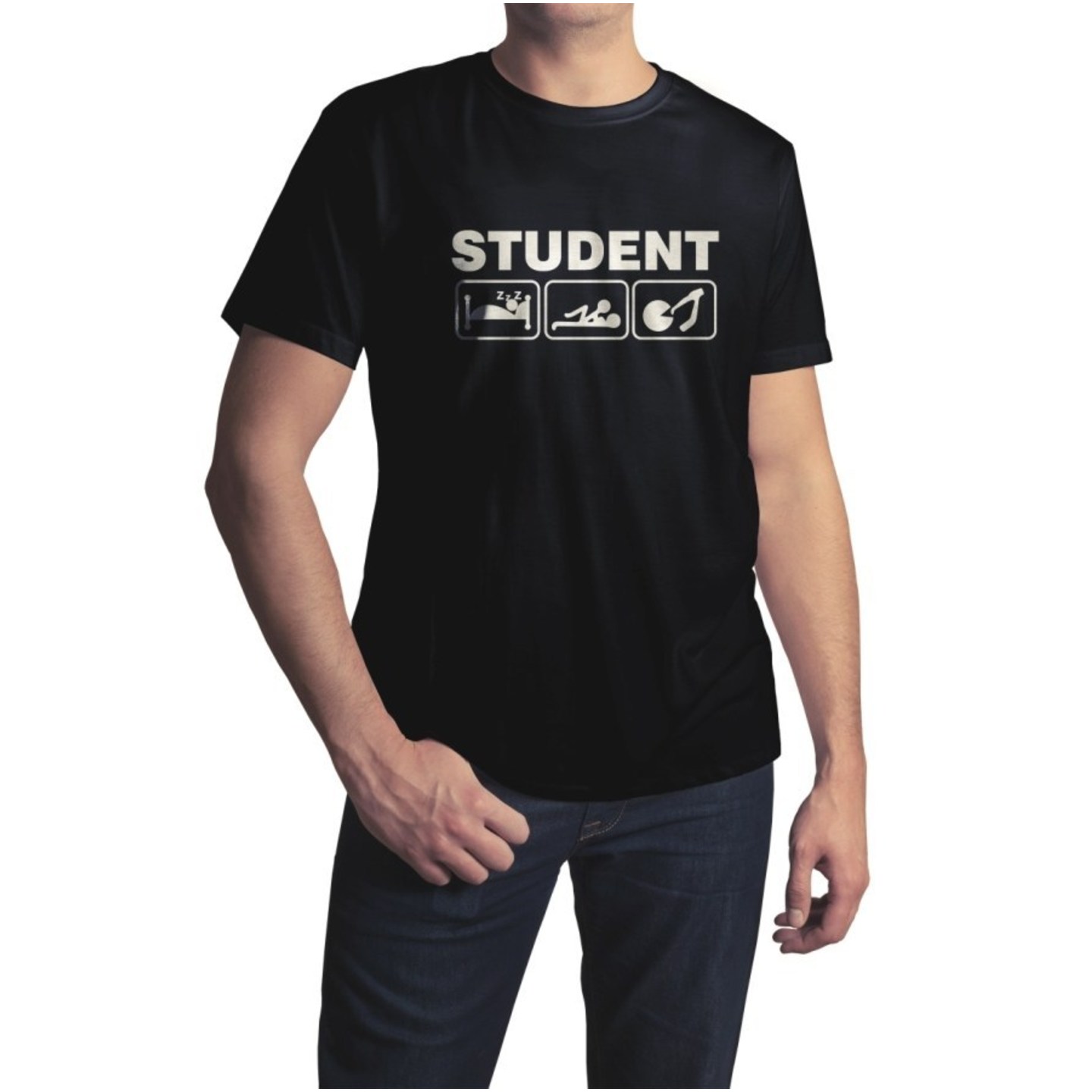 Life of Student Half Sleeve T-Shirt