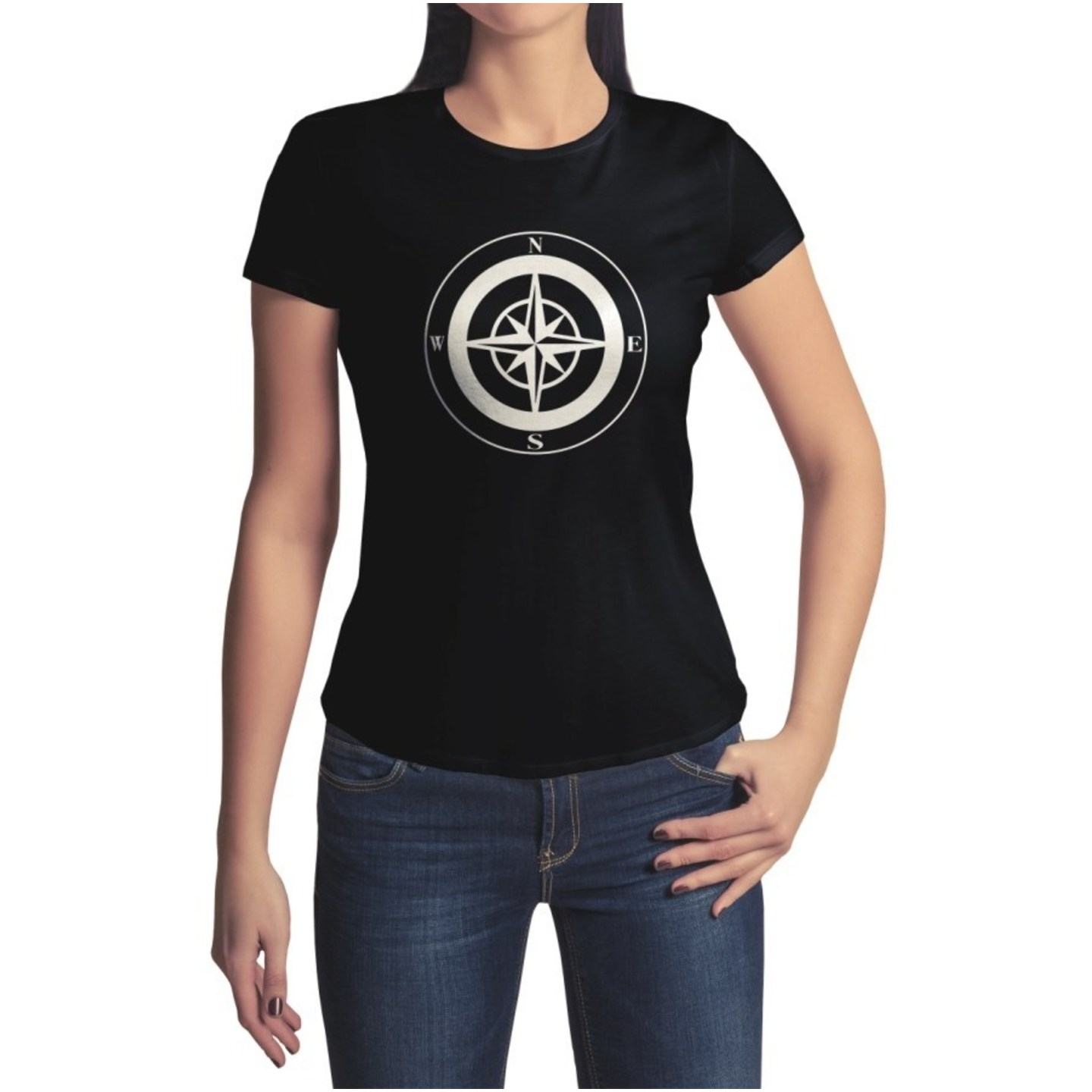 North west east south Half Sleeve T-Shirt