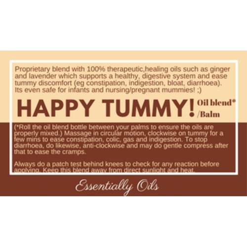 Happy Tummy - Digestive Oil Blend 30ml