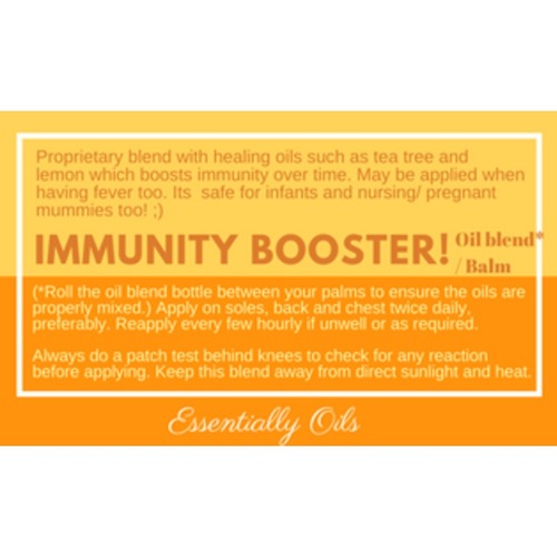 Immunity Booster - Immunity Oil Blend 15ml