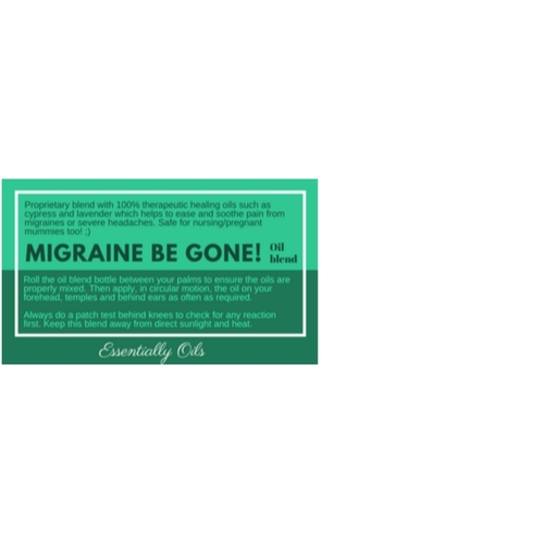 Migraine Buster - Migraine Oil Blend 10ml