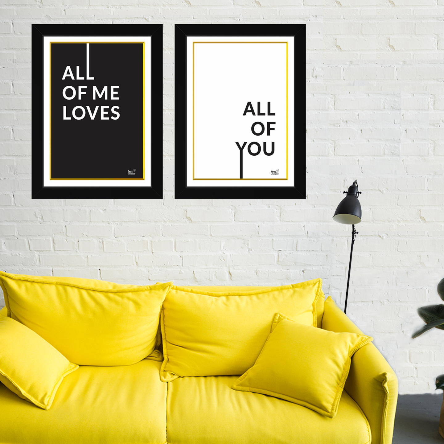 All of Me Loves All of You ( Set of 2 )