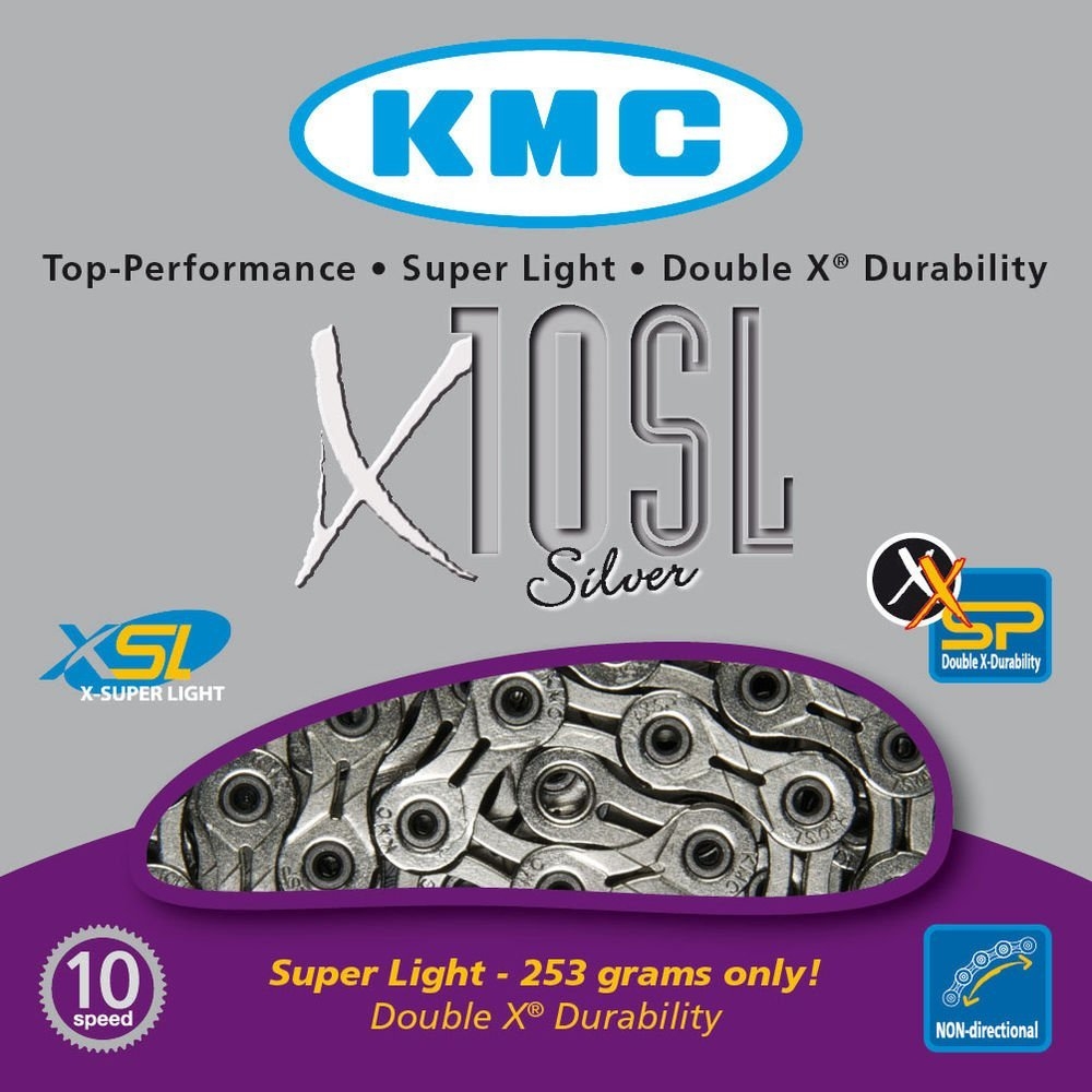 KMC x10SL SuperLight Chains