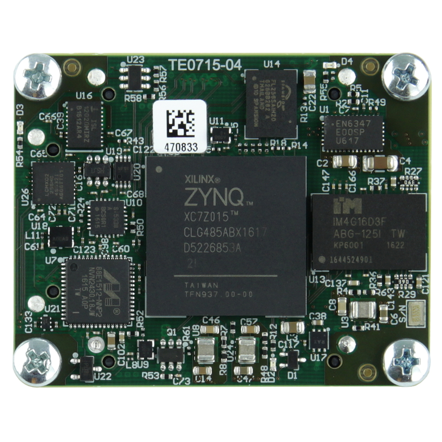 Soc Micromodule With Xilinx Zynq Xc7z015-2clg485i