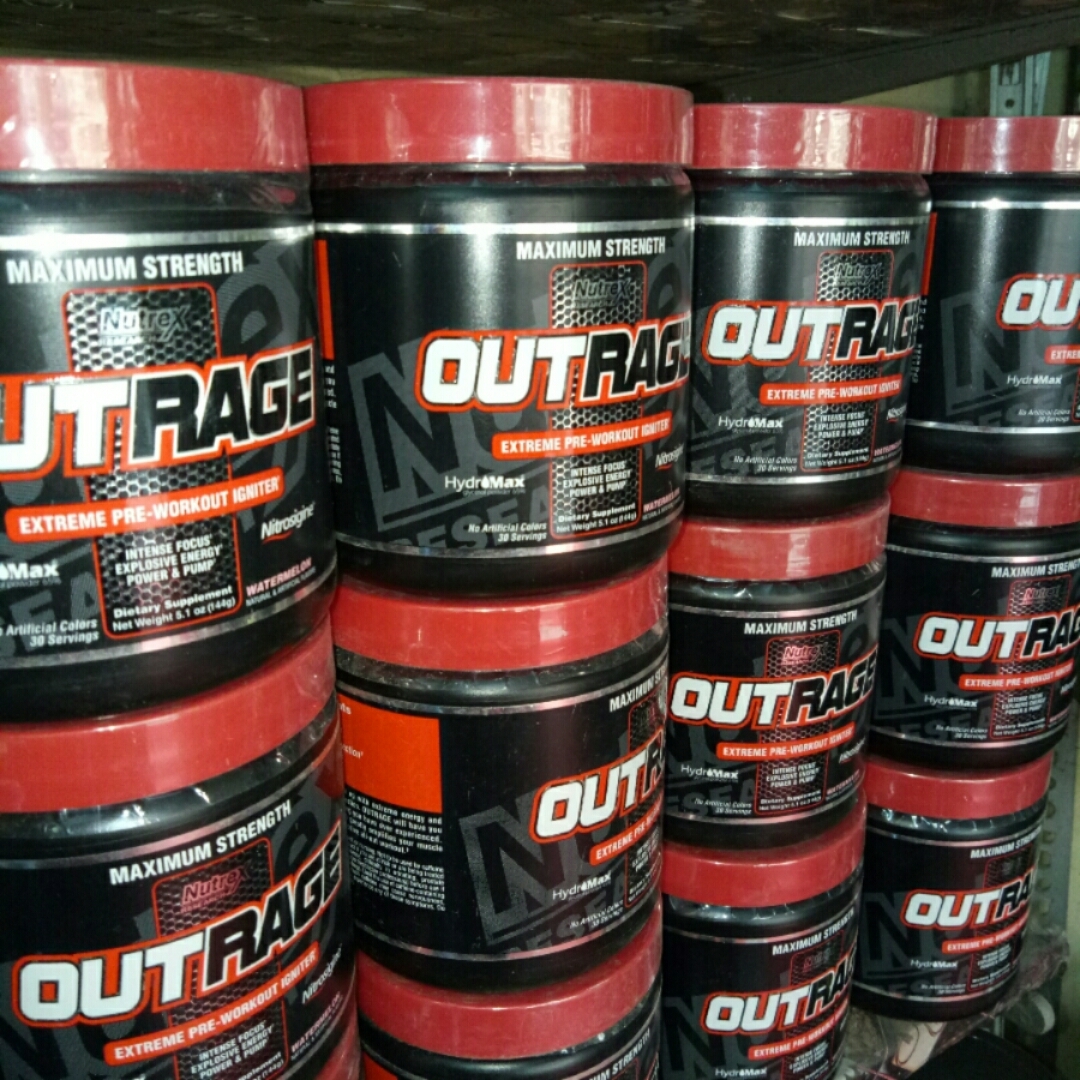 nutrix out reng pre work out 30 s