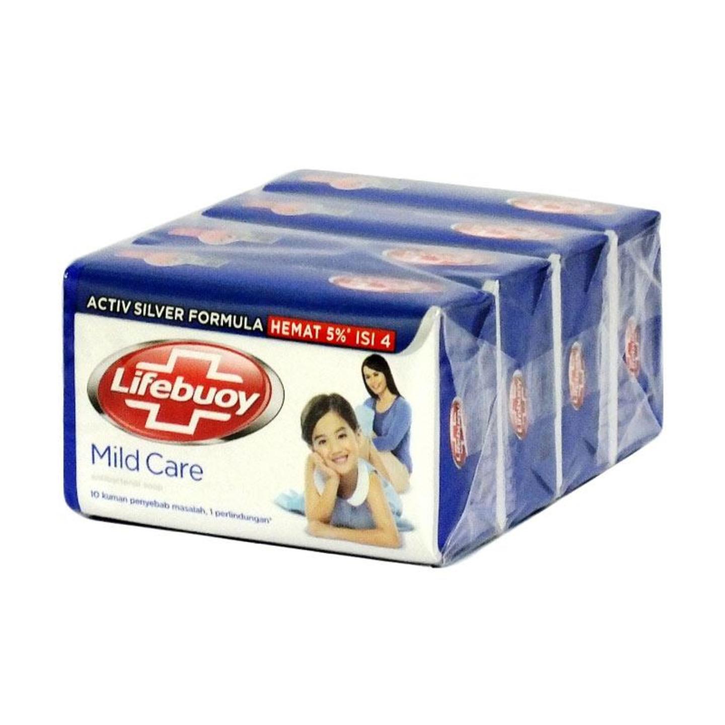 Lifebouy Soap Mild Care 4 Packs 60g