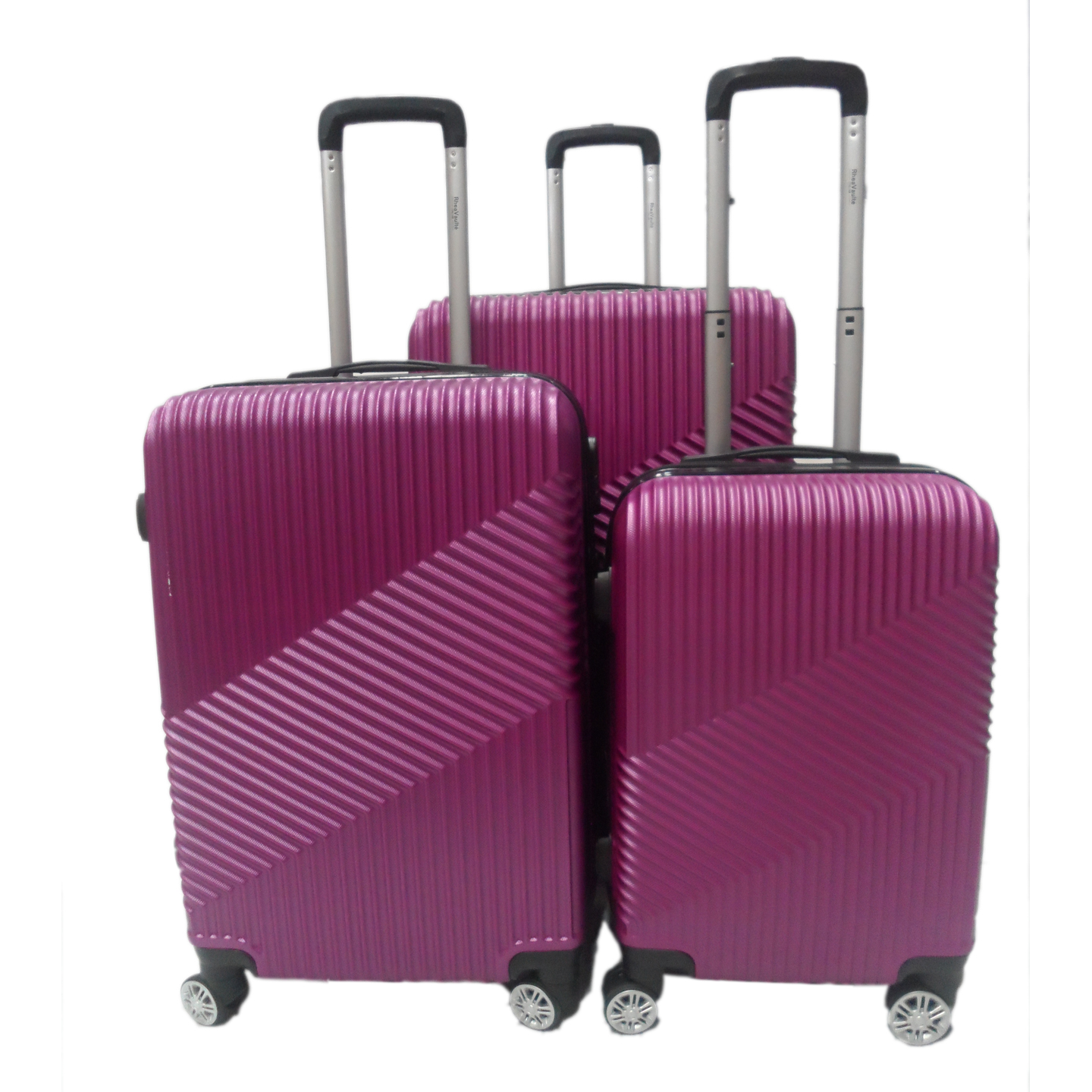 RV-52 Elegant Hard Box Luggage Expandable - Purple