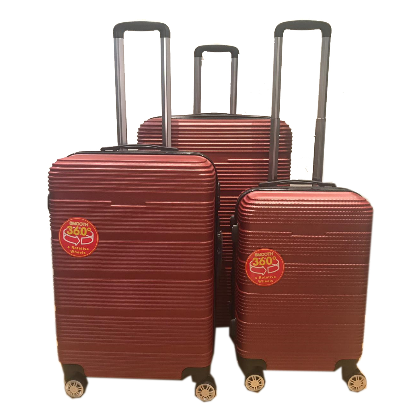 SGT-02 Elegant Hard Box luggage - Red  20 inch, 24 inch, 28 inch