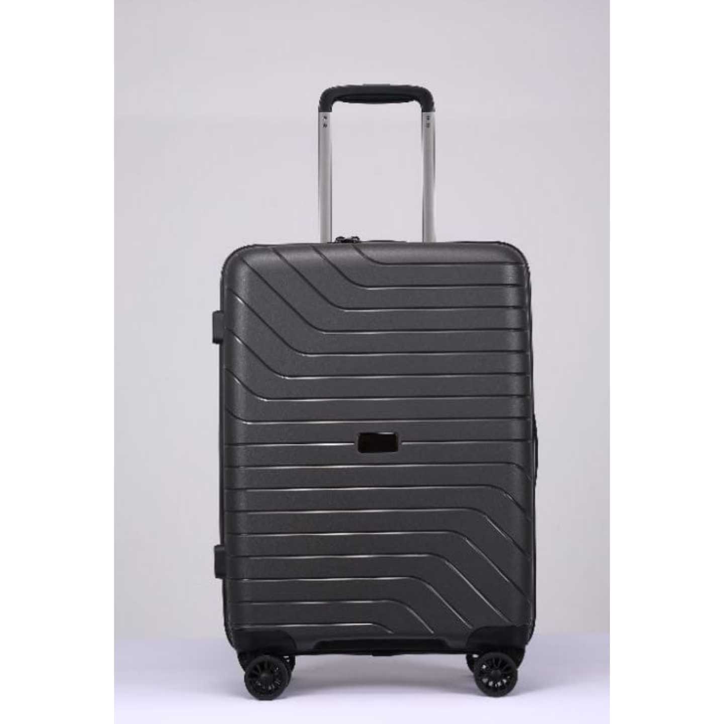 RV-88 Elegant Hard Box Luggage - Black  20 inch