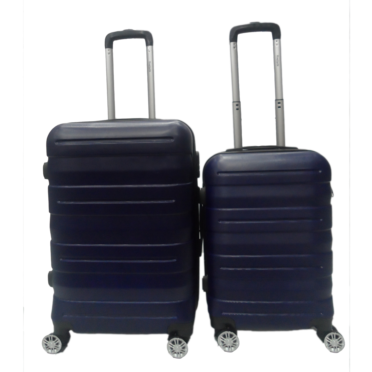 RV-131 Elegant Hard Box Luggage - Blue 20 inch and 24 inch