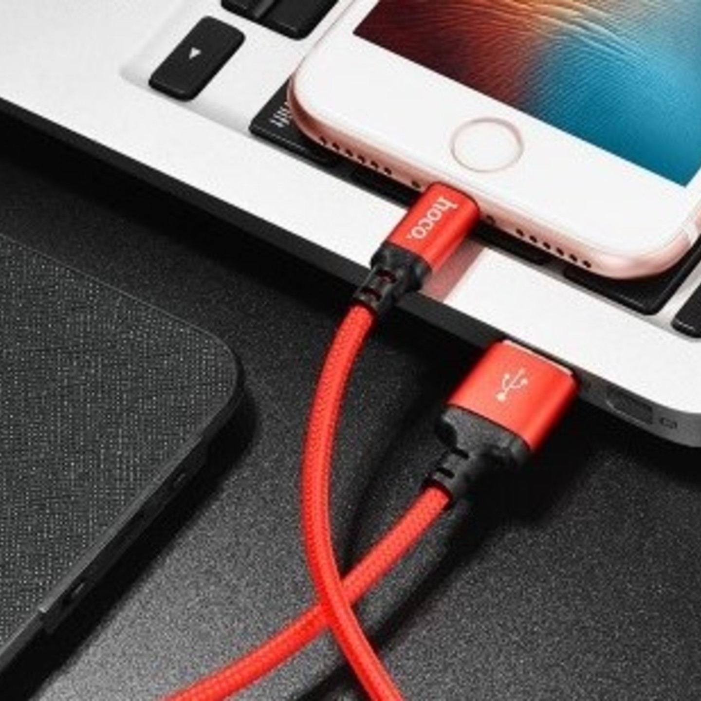 Hoco X14 Times speed lightning charging cable (L=1M)