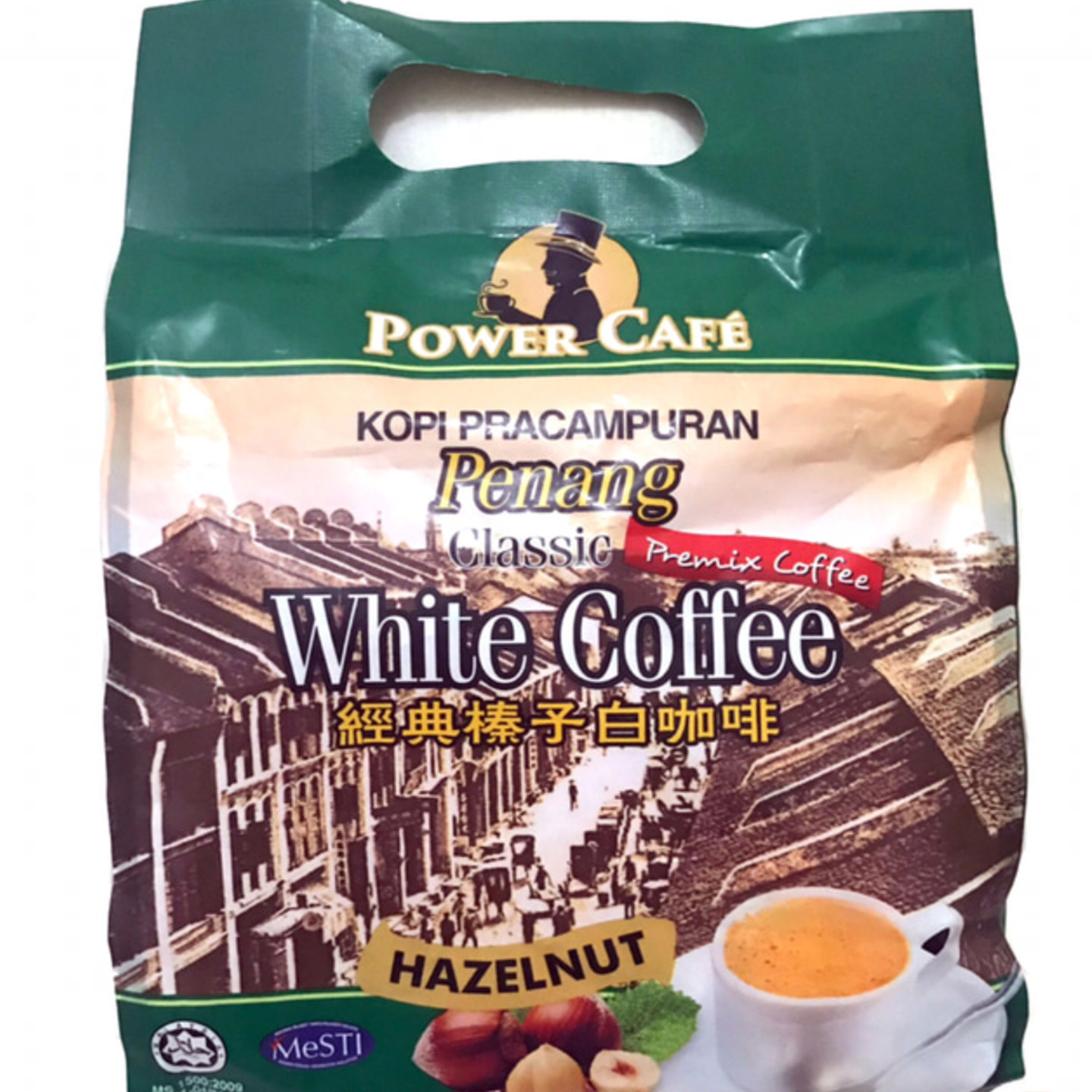 Power Cafe White Coffee Hazelnut Flavour