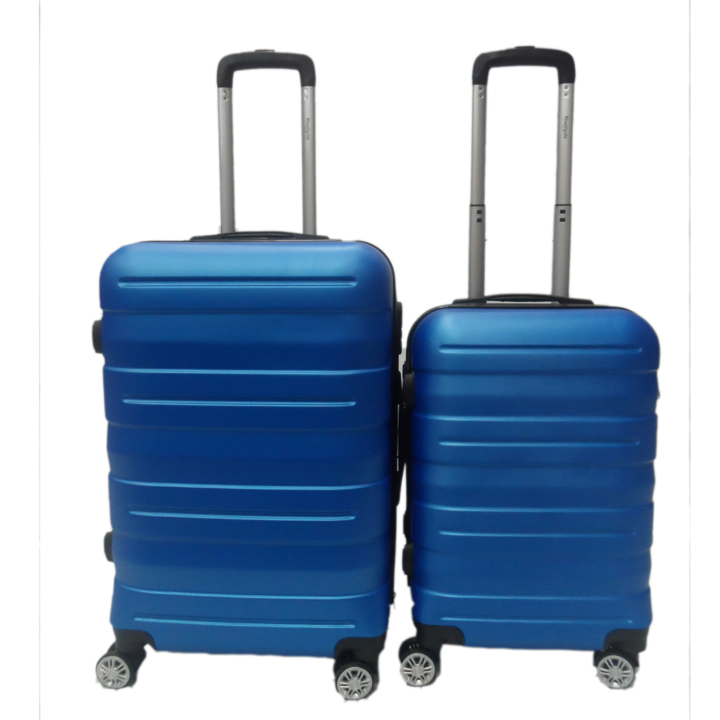 RV-131 Elegant Hard Box Luggage- Blue 20 inch and 24 inch