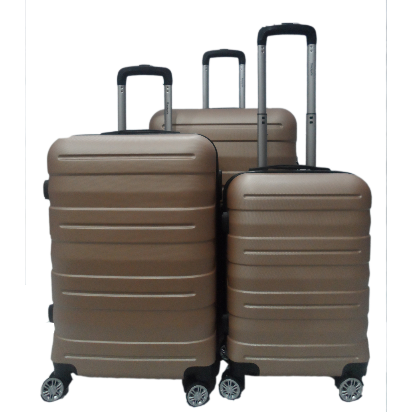 Elegant Hard Box Luggage -Gold 20 inch and 24 inch