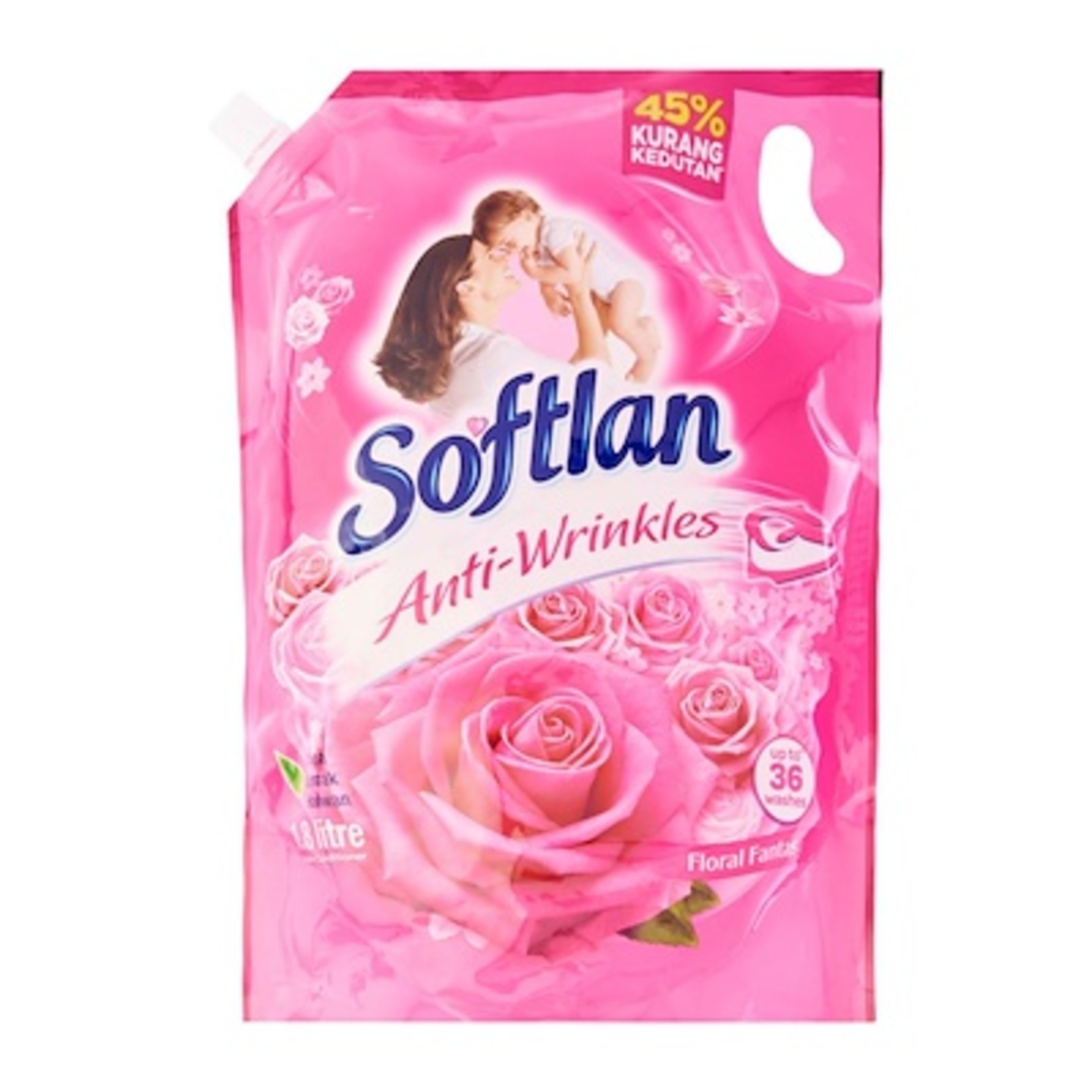 Softlan Fabric Softener Floral fantasy Refill (1.6L) 