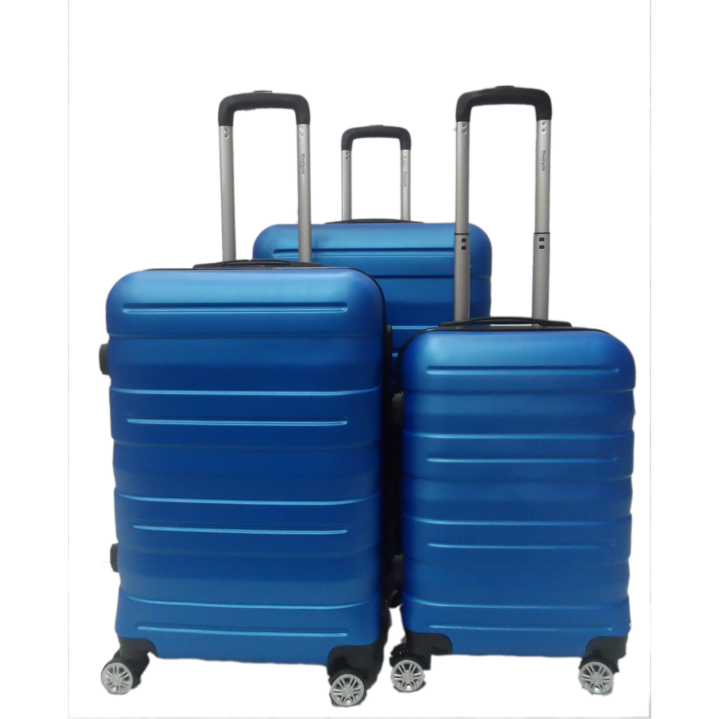 RV-130 Elegant Hard Box Luggage - Blue  20 inch, 24 inch, 28 inch