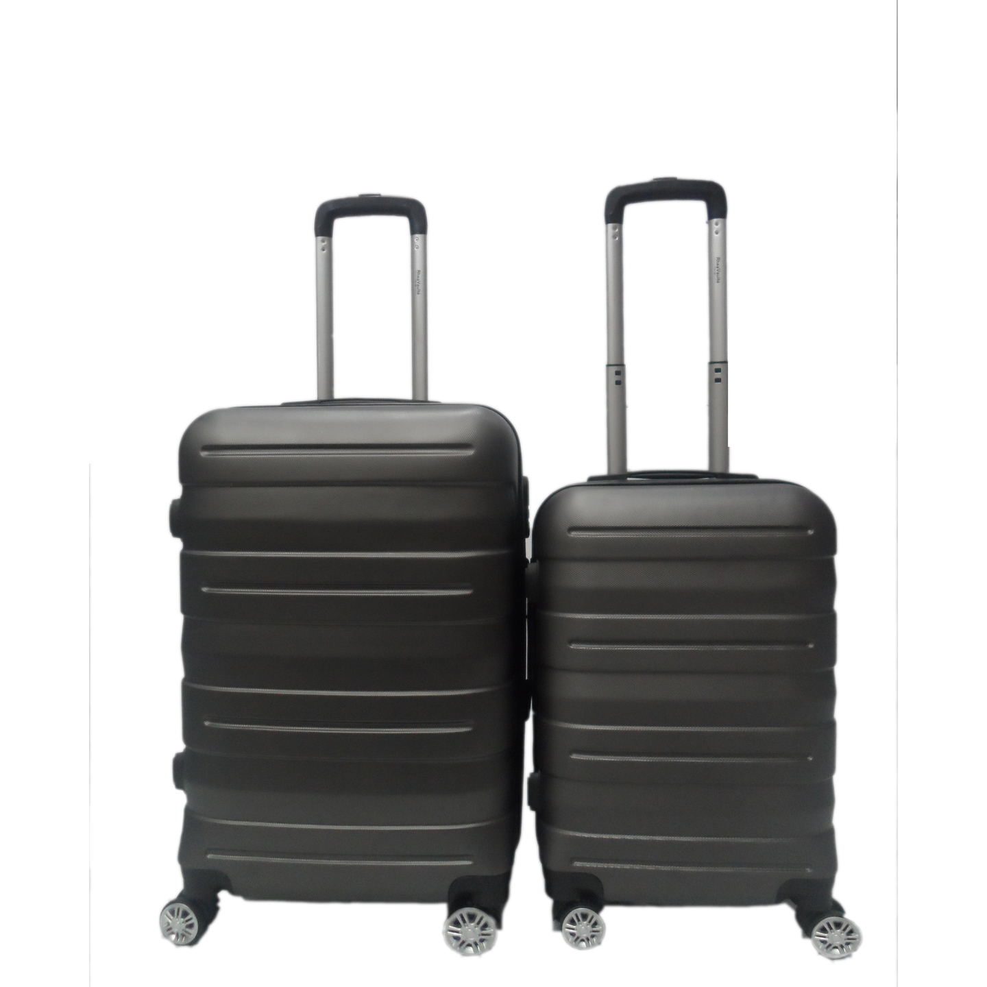 RV-131 Elegant Hard Box Luggage - Grey 20 inch and 24 inch