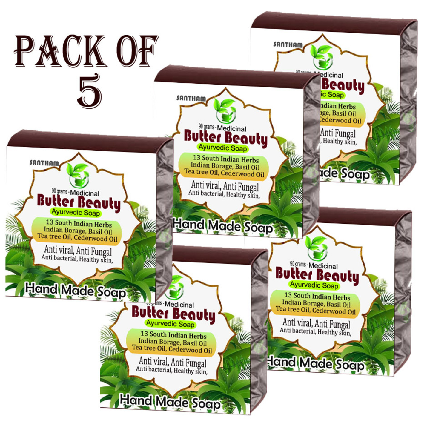 Butter Beauty - packof 5