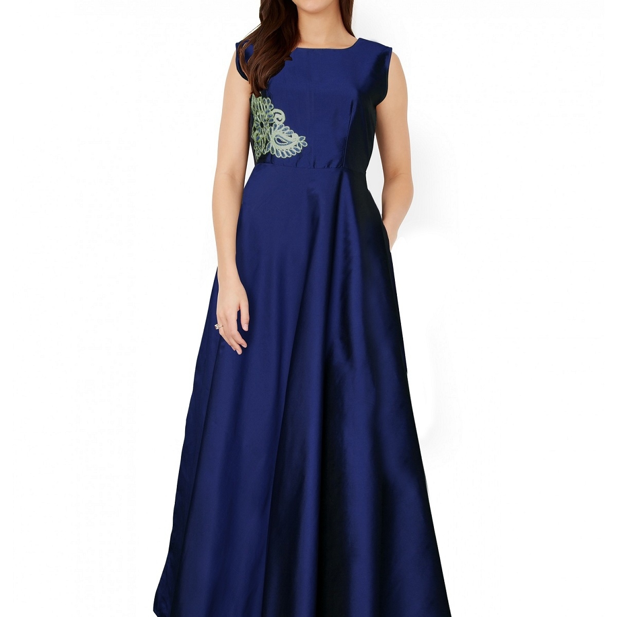 Designer Blue Gown