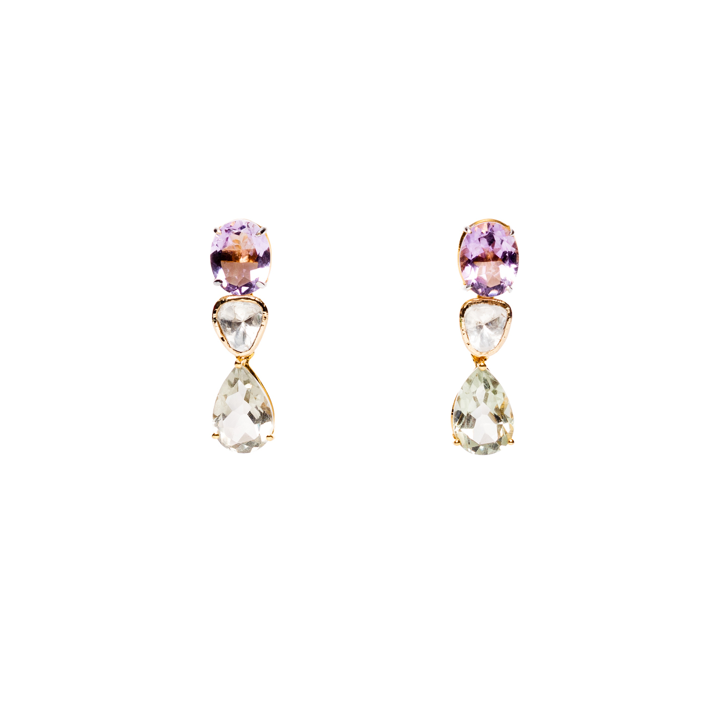 ER2205 - Watercolour Amethyst Earrings