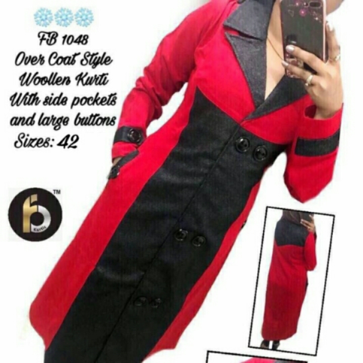 Stylish Woolen Kurti