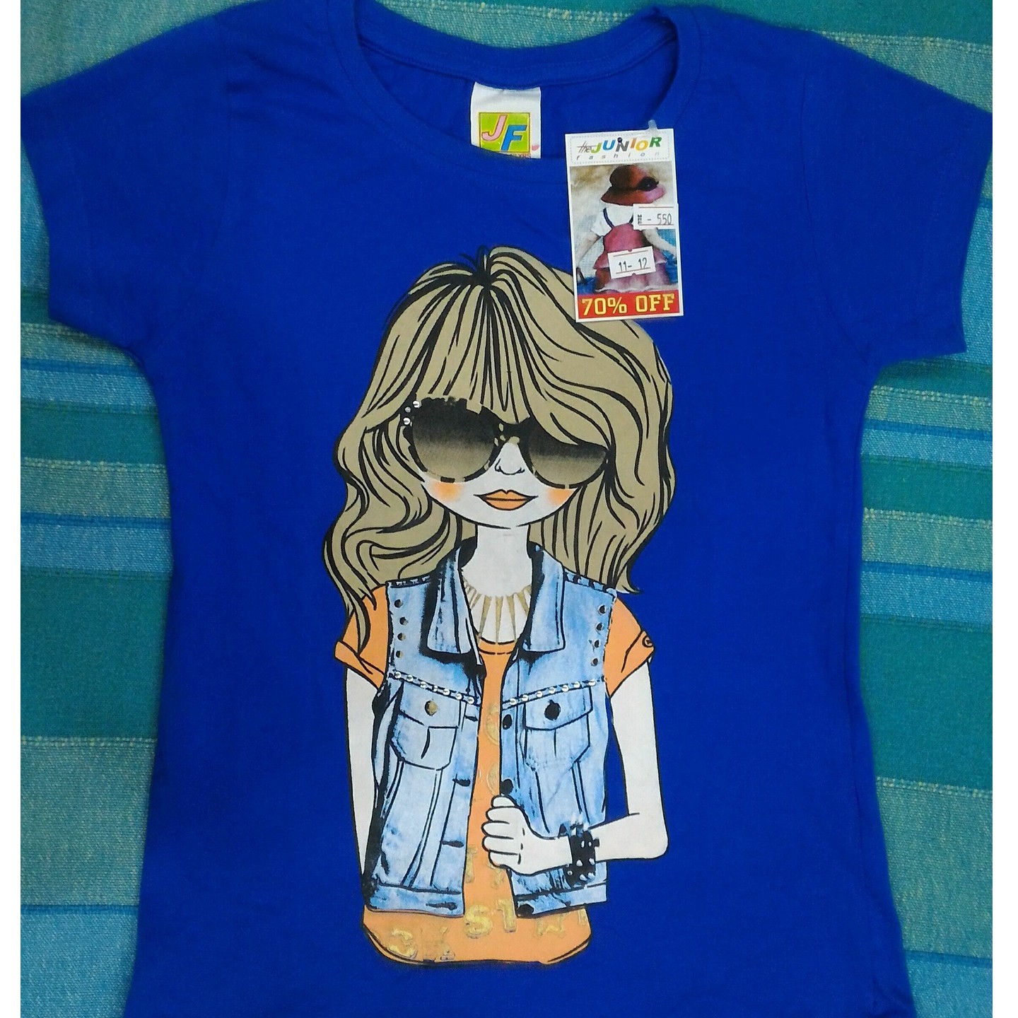 Girls T Shirt - Age 11-12 Years