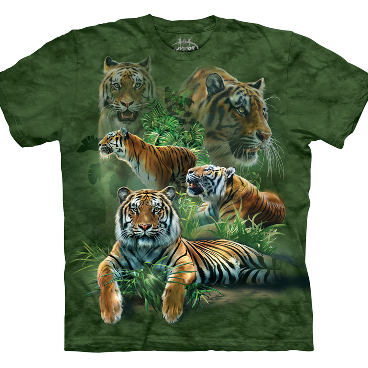 Tigers in the Forest 3D T Shirts