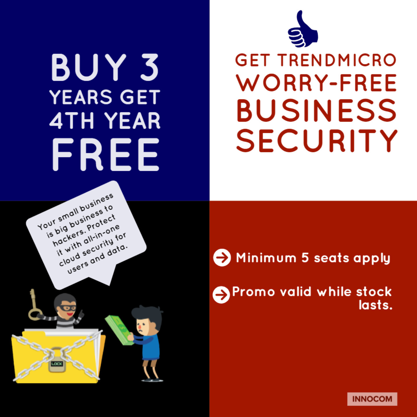 Trend Micro Worry Free Business Security Services -Exclusive 4 years Package