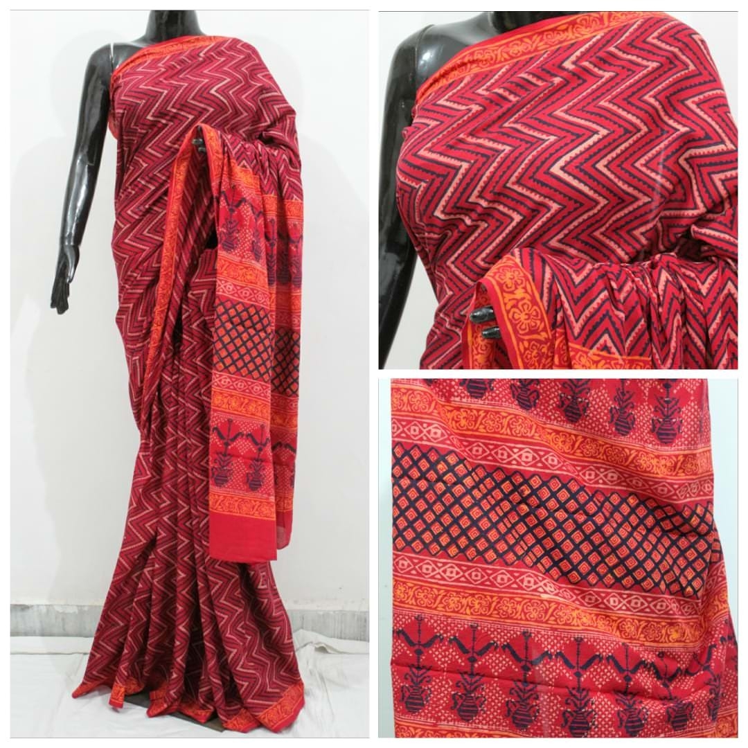 cotton mulmul sarees