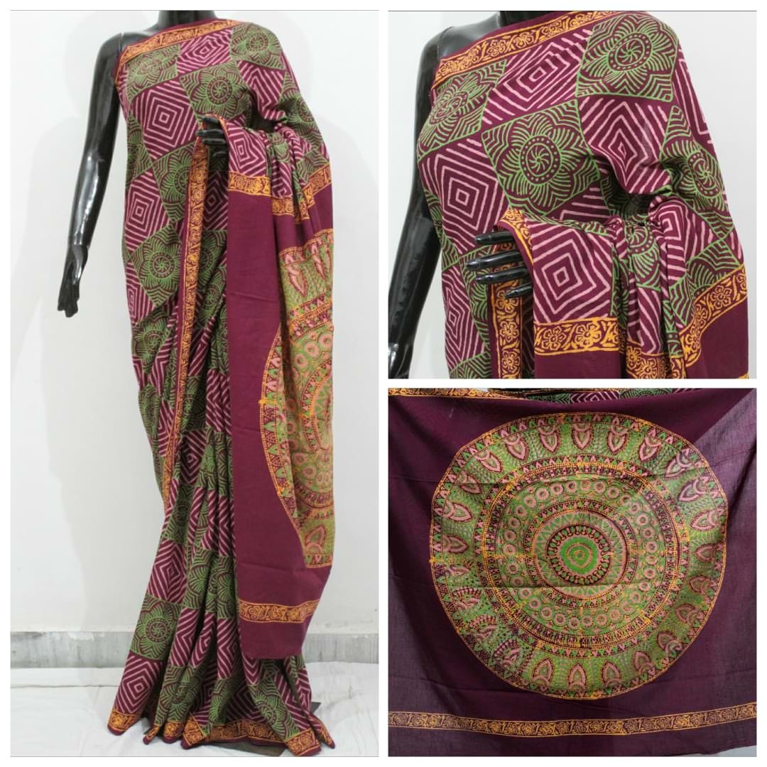 cotton mulmul sarees