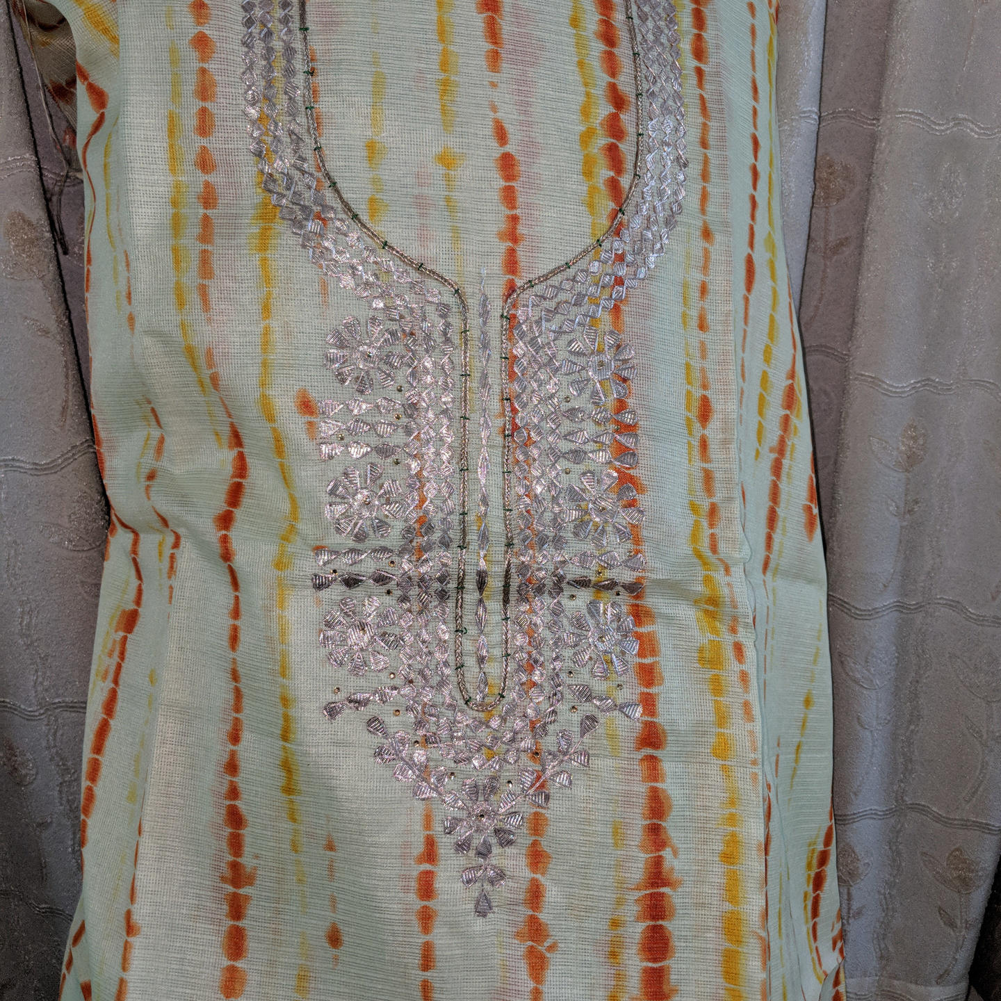 Chanderi kurti